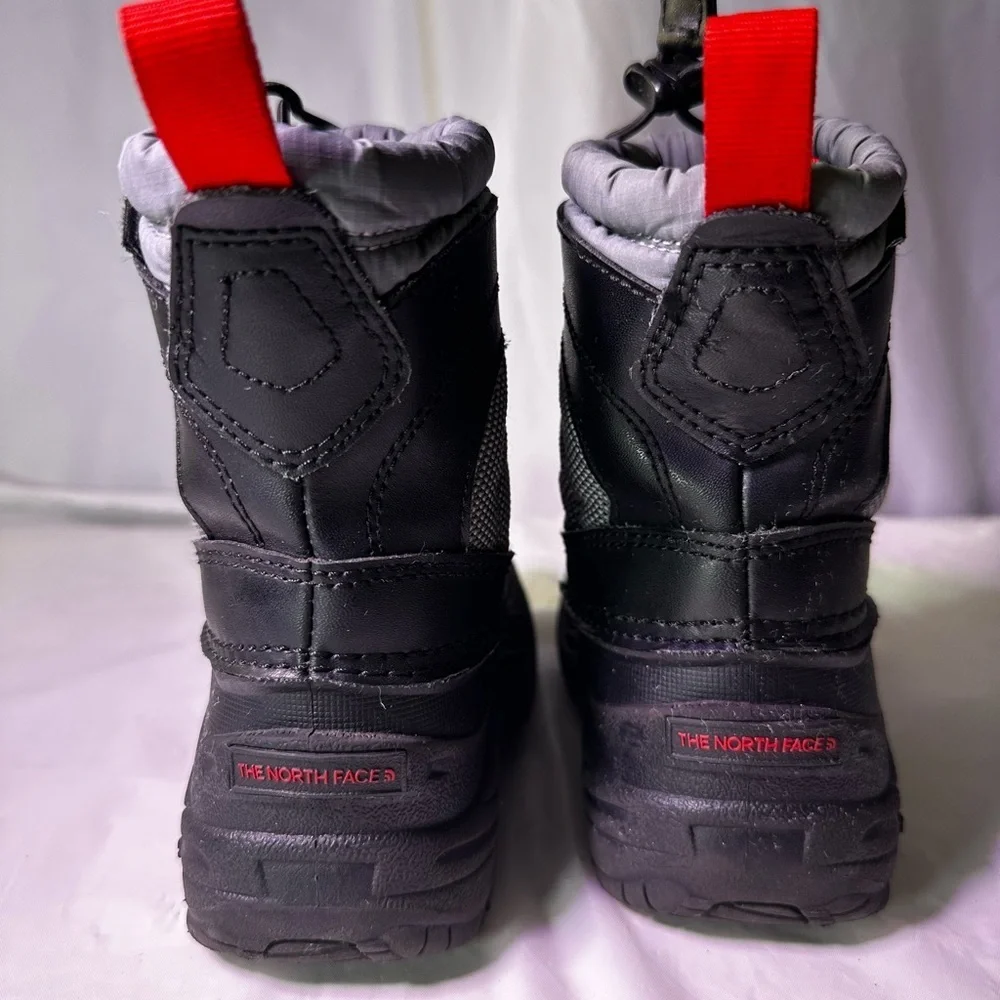The North Face Black and Gray Snow Boots